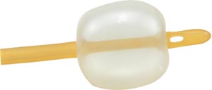 Catheter Foley AMSure® 2-Way Standard Tip 30 cc Balloon 30 Fr. Silicone Coated Latex by Amsino International, Inc.  ID AS42030